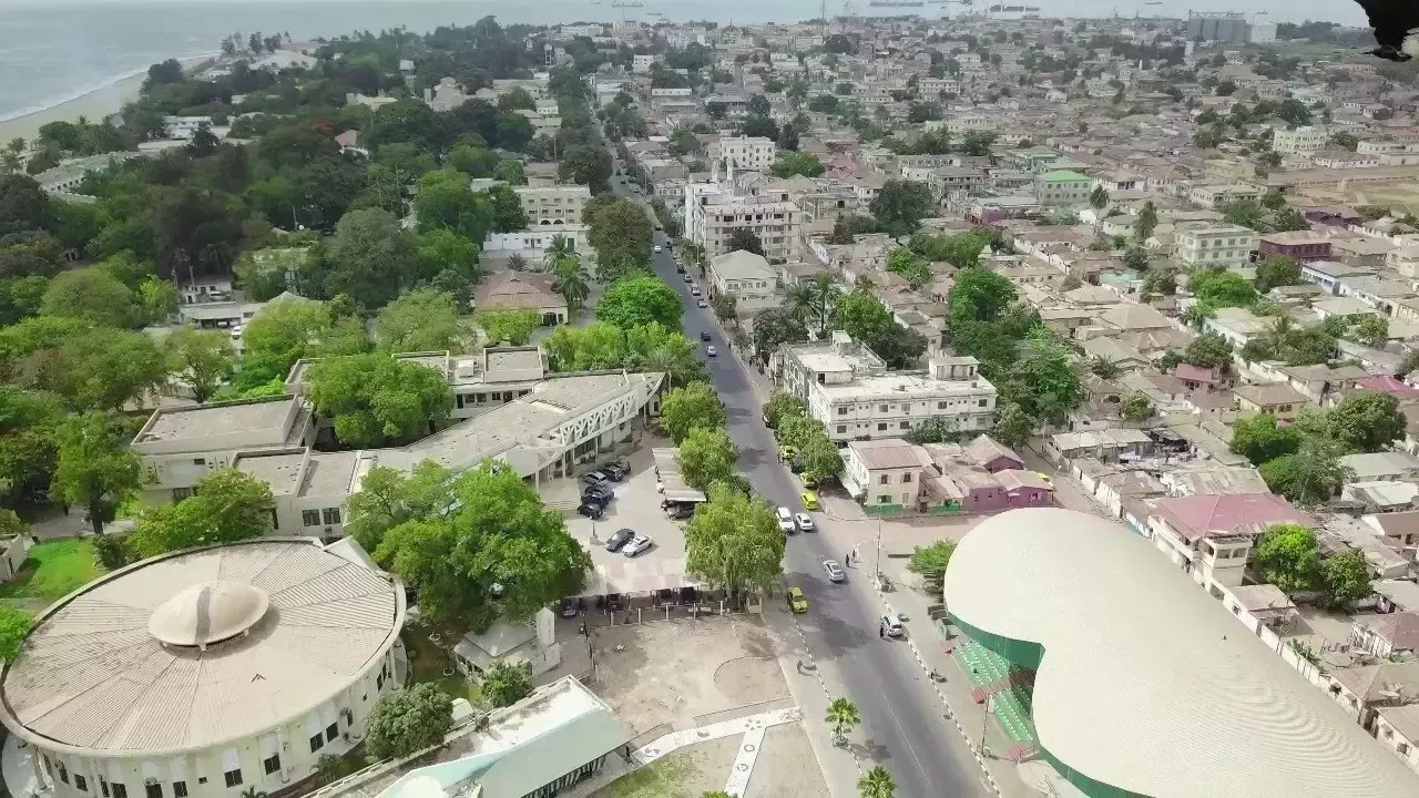 Flight to Banjul