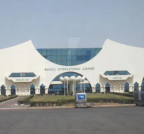 Flight to Banjul